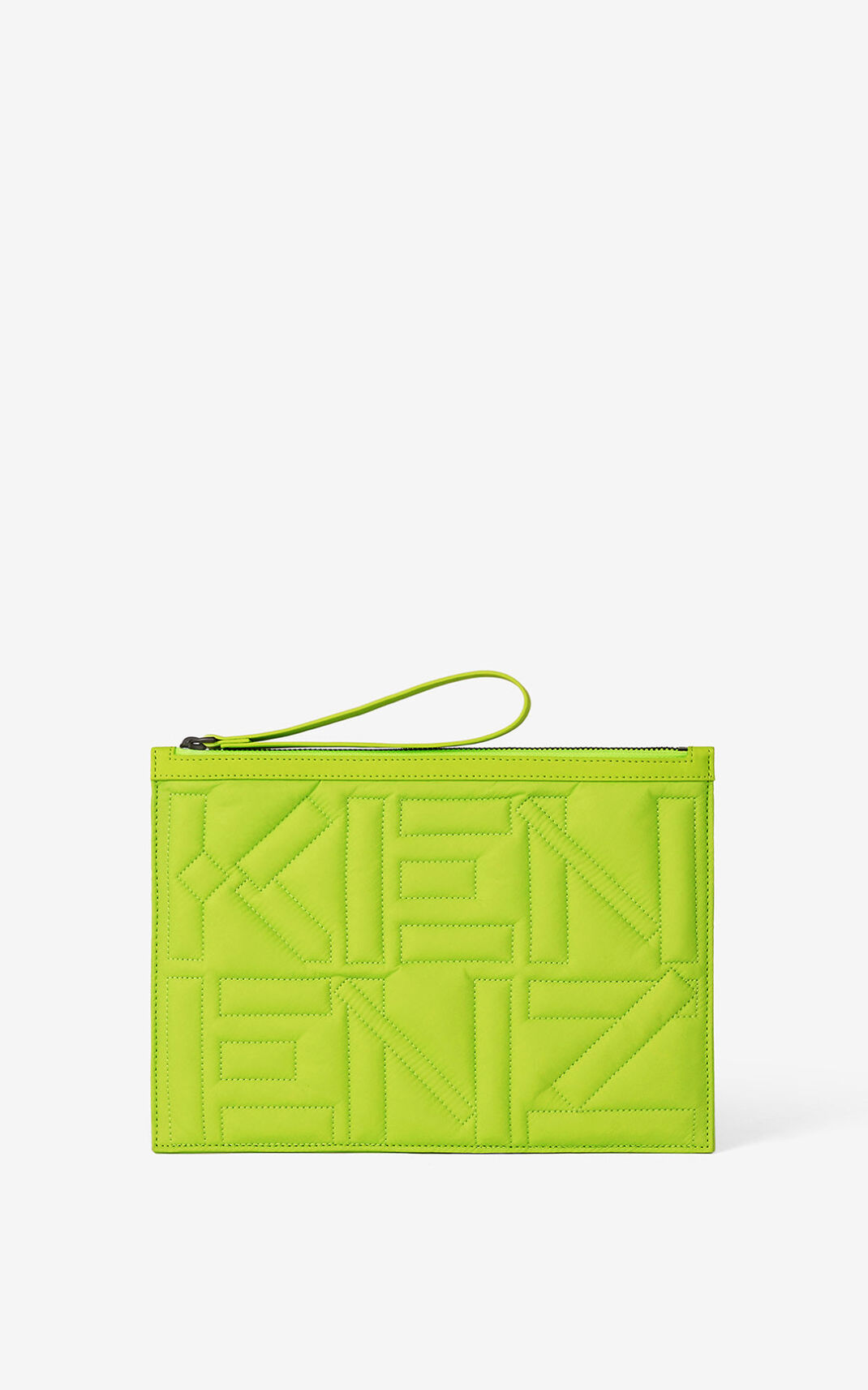 Clutch Kenzo Arctic nylon Hombre Verde Claro XIT506829